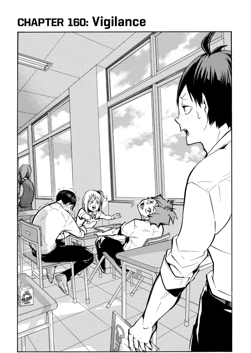 Read Haikyu!! chapter 160 image 0 on Lezhin