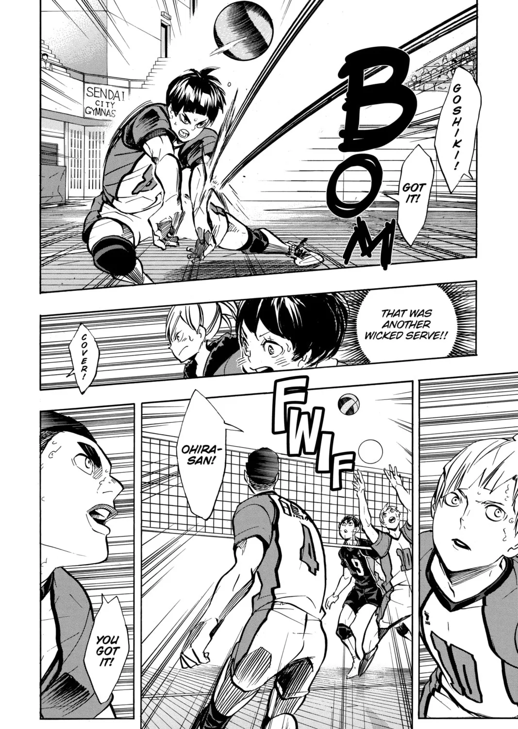 Read Haikyu!! chapter 160 image 14 on Lezhin