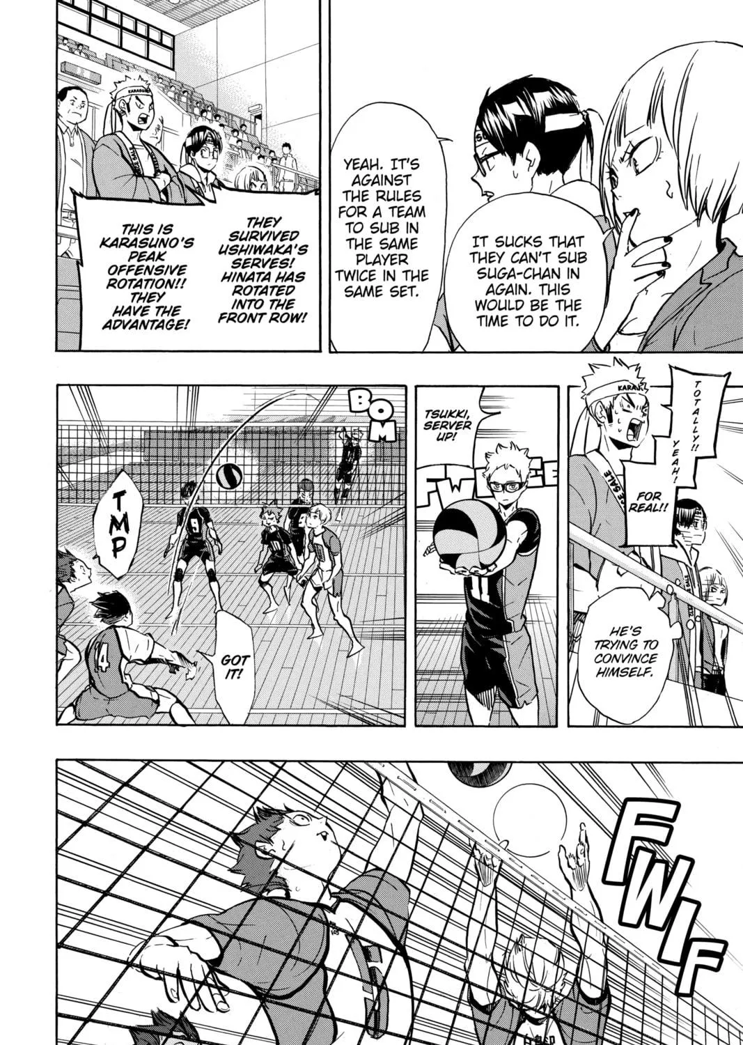 Read Haikyu!! chapter 161 image 10 on Lezhin