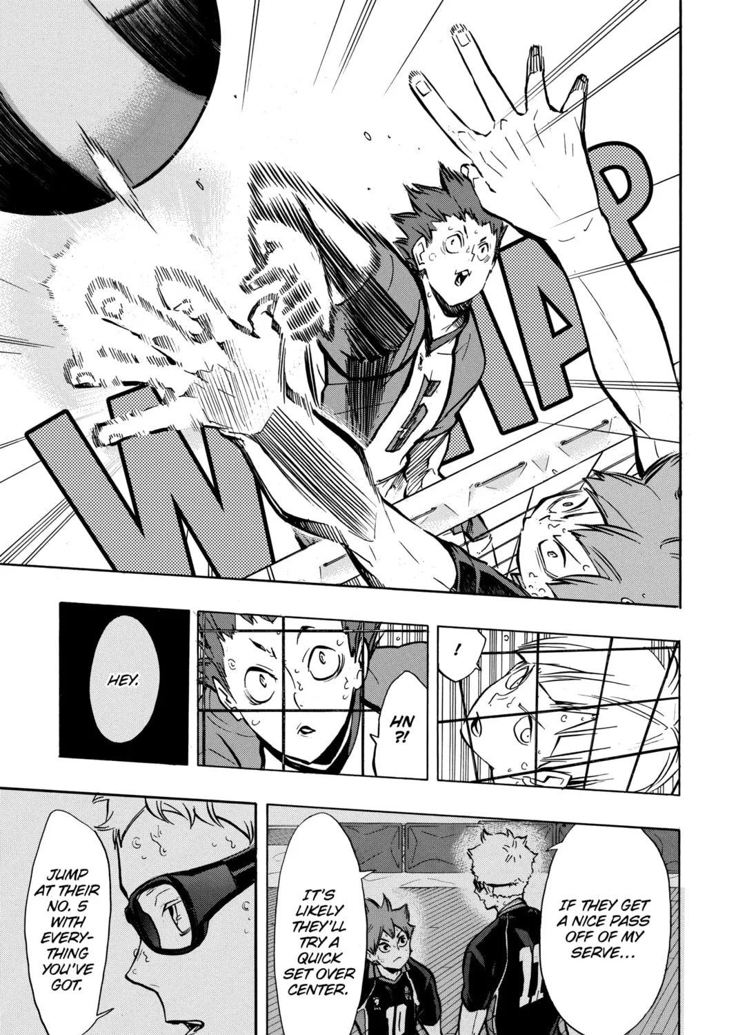 Read Haikyu!! chapter 161 image 12 on Lezhin