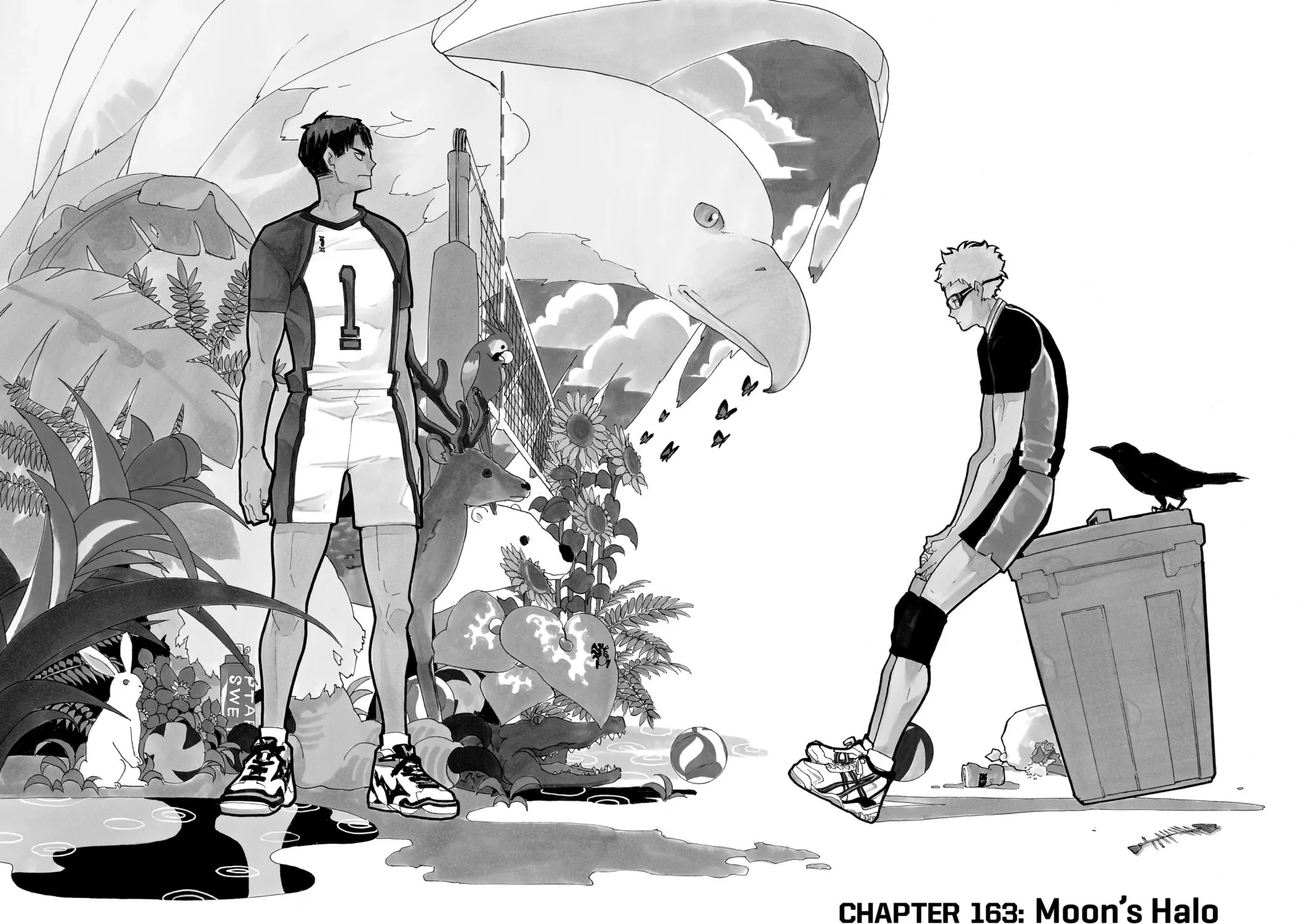 Read Haikyu!! chapter 163 image 2 on Lezhin