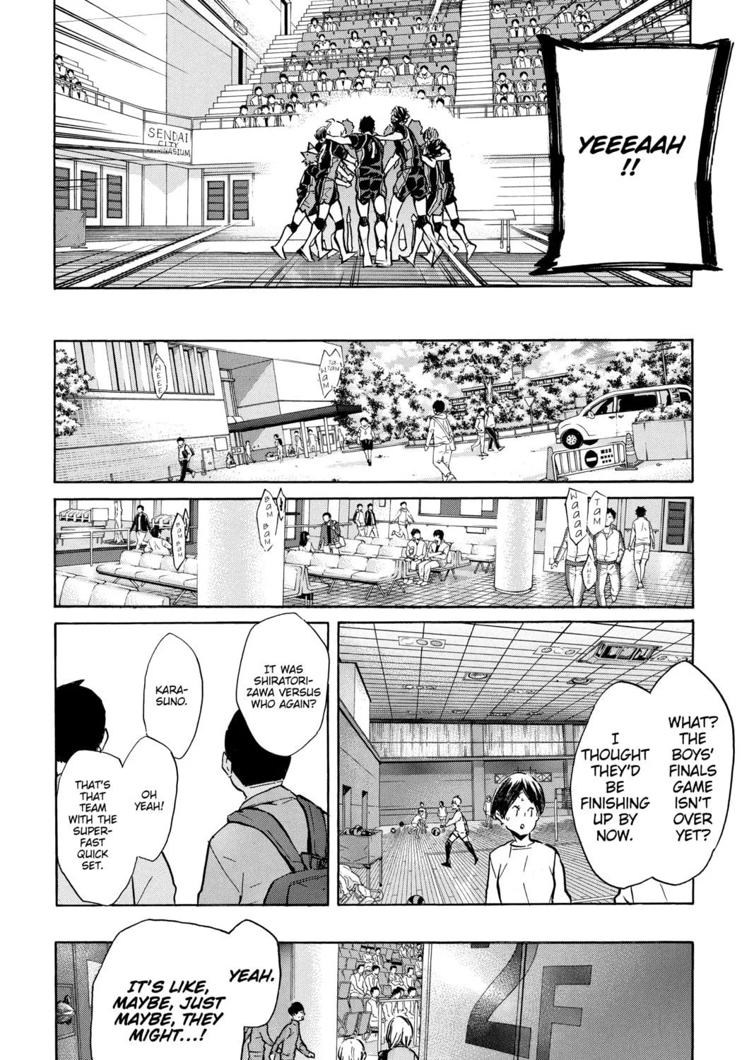 Read Haikyu!! chapter 164 image 34 on Lezhin