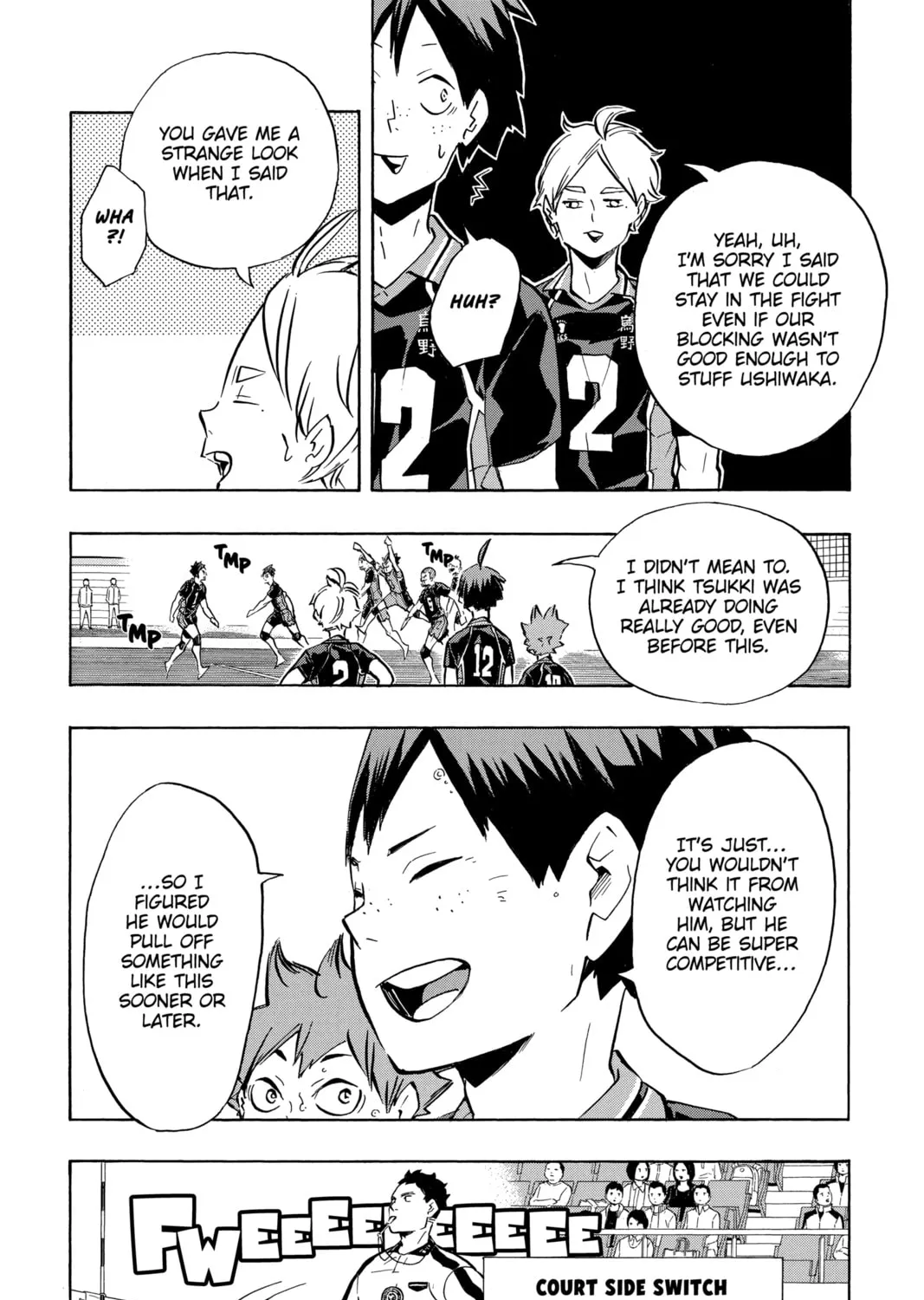 Read Haikyu!! chapter 164 image 6 on Lezhin