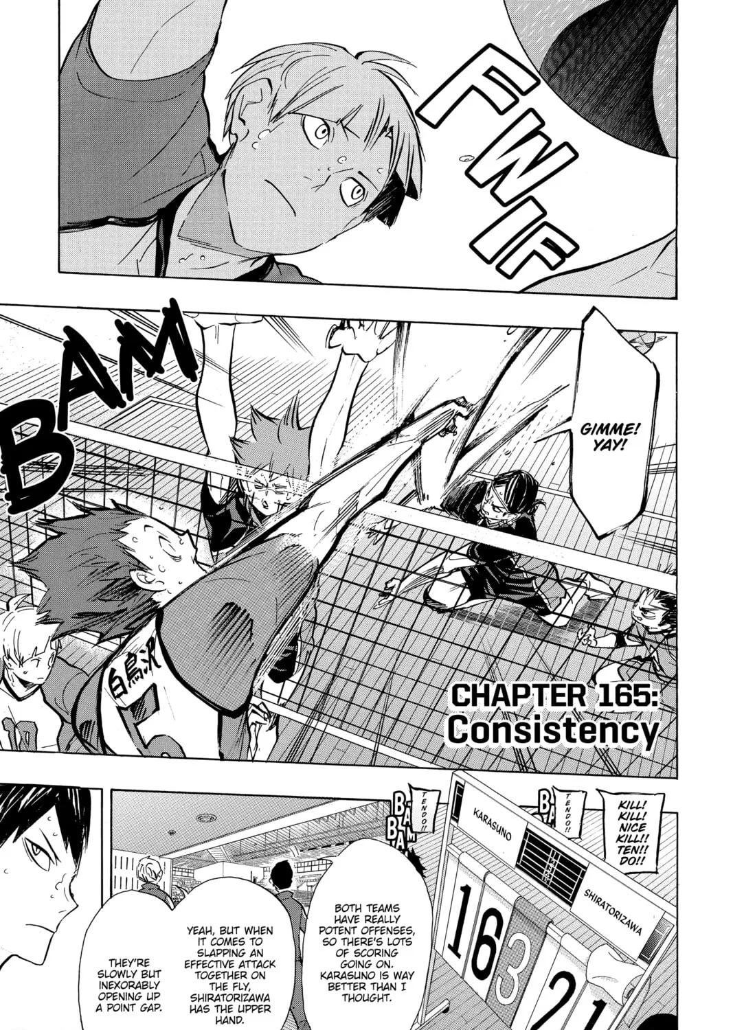 Read Haikyu!! chapter 165 image 0 on Lezhin