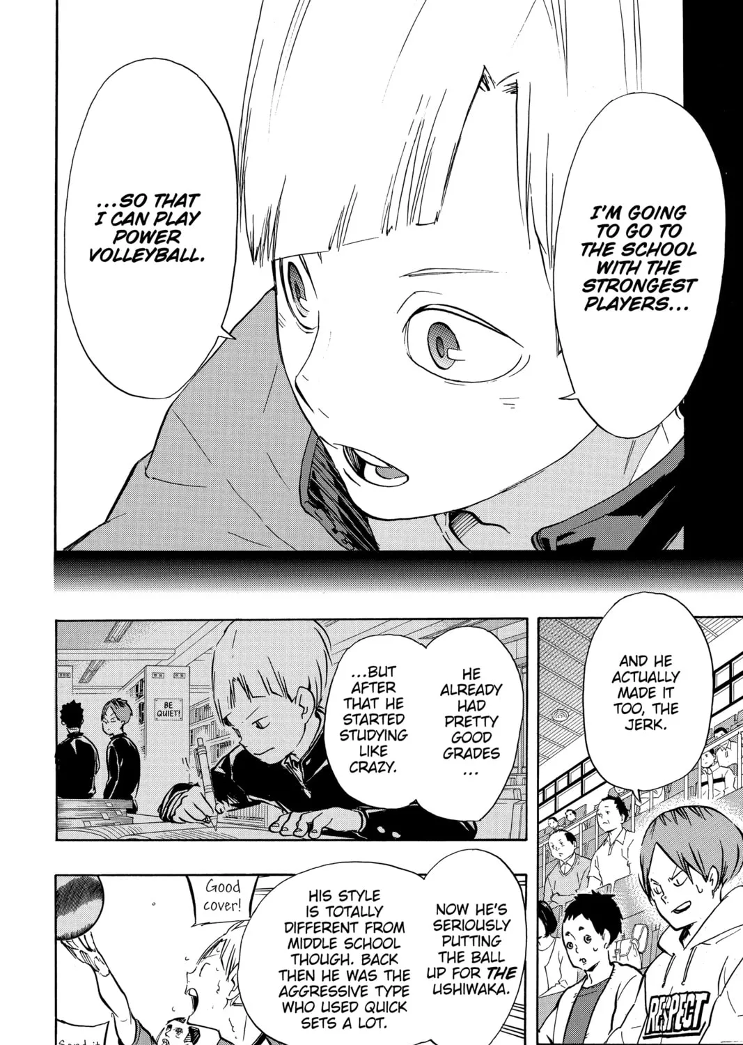 Read Haikyu!! chapter 165 image 12 on Lezhin