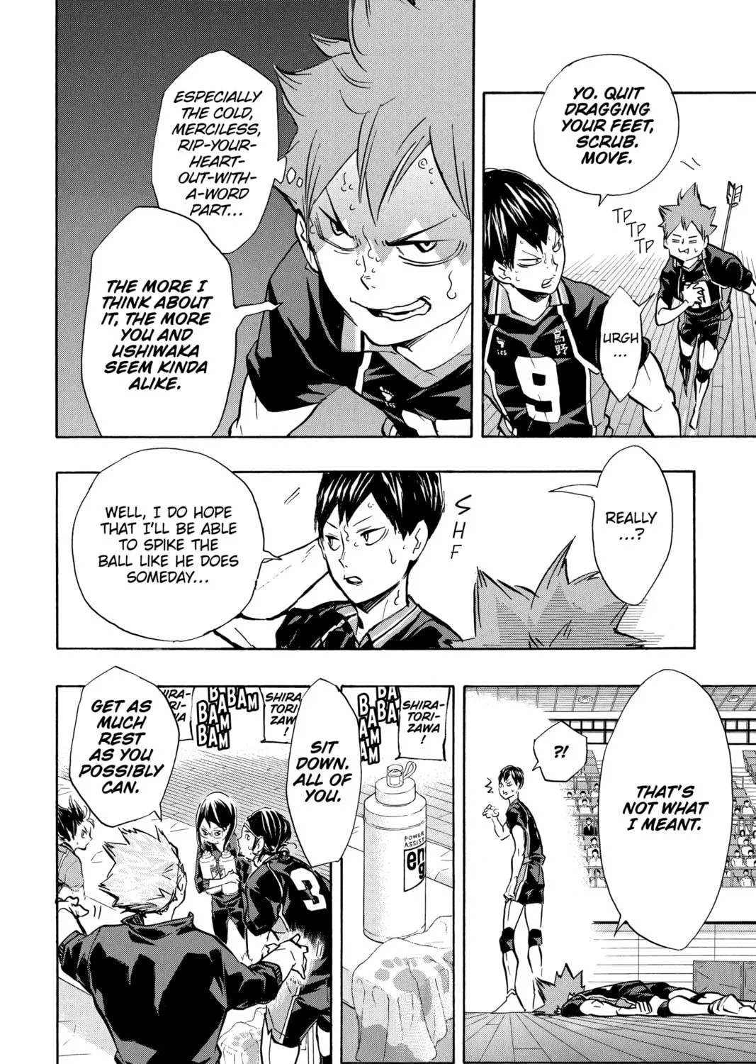 Read Haikyu!! chapter 166 image 10 on Lezhin