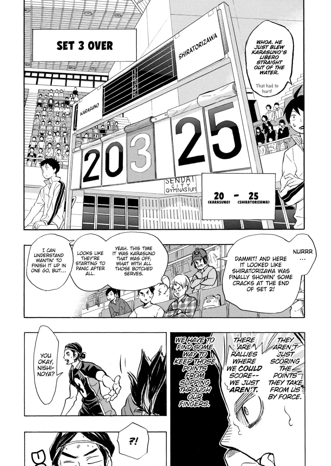 Read Haikyu!! chapter 166 image 2 on Lezhin