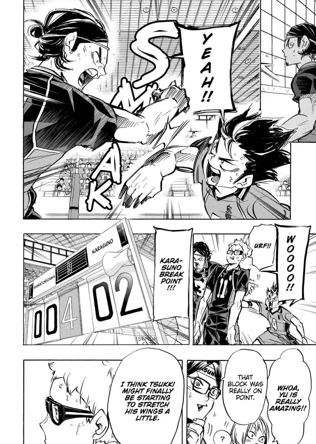 Read Haikyu!! chapter 167 image 10 on Lezhin