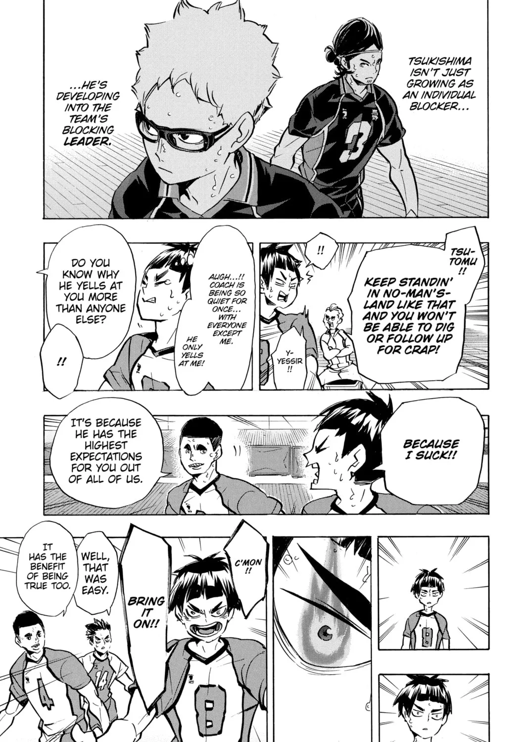 Read Haikyu!! chapter 167 image 12 on Lezhin