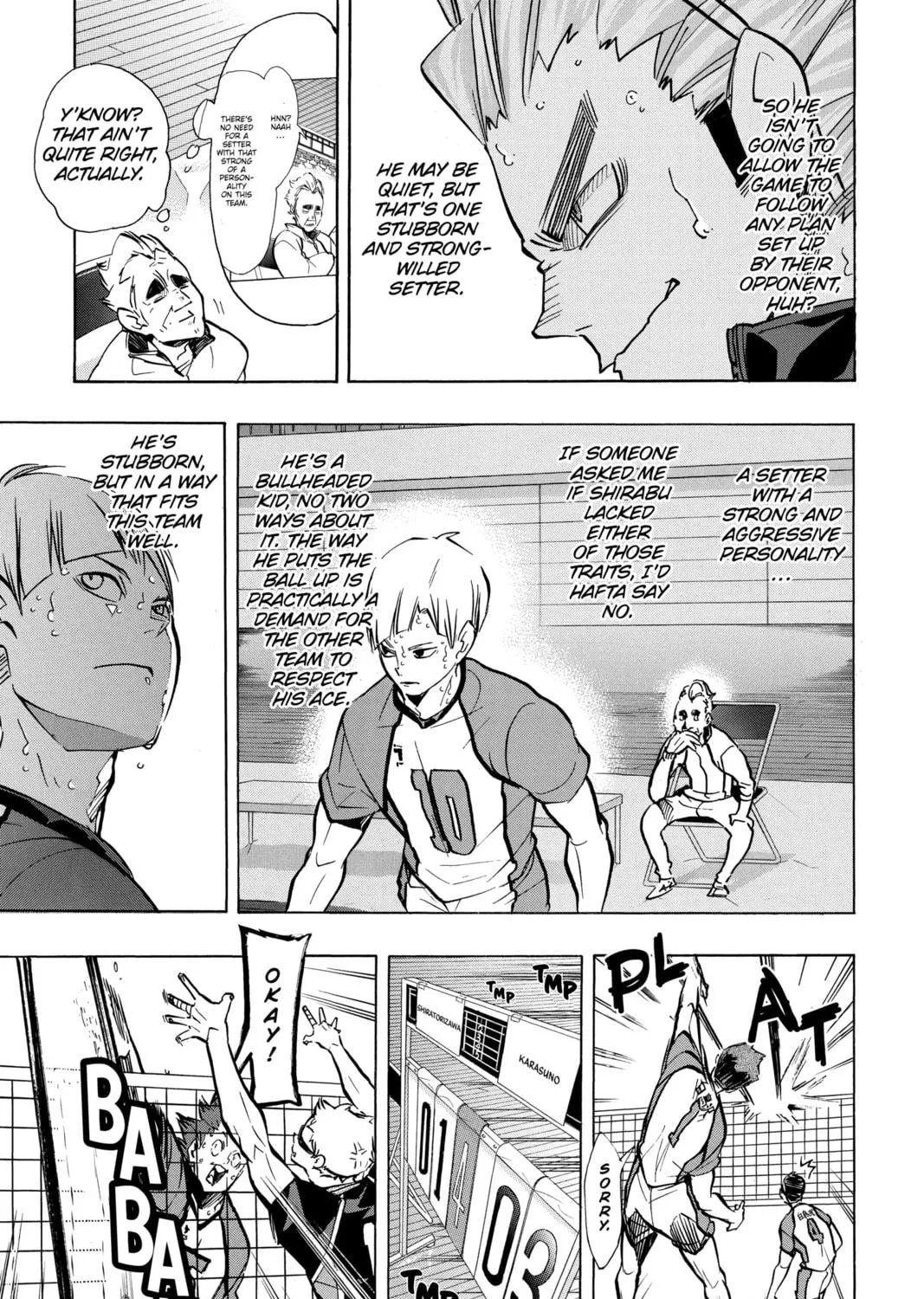 Read Haikyu!! chapter 167 image 16 on Lezhin