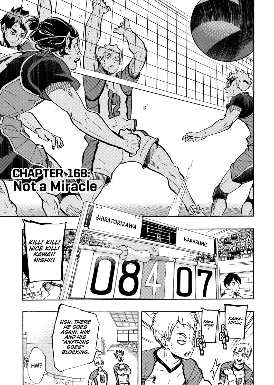 Read Haikyu!! chapter 168 image 0 on Lezhin
