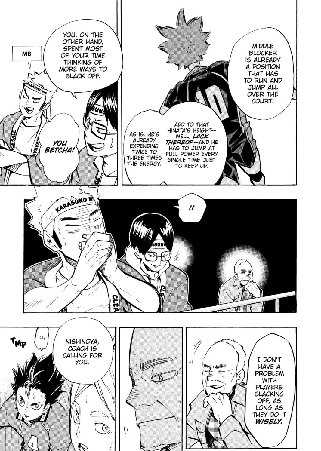 Read Haikyu!! chapter 170 image 8 on Lezhin