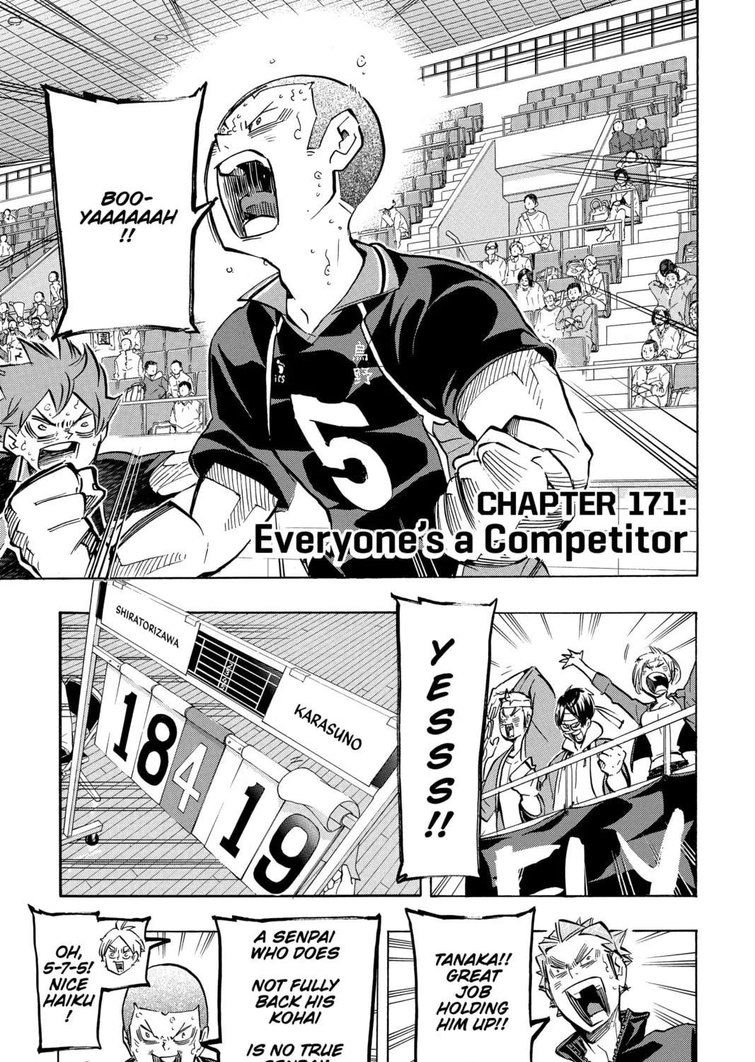 Read Haikyu!! chapter 171 image 0 on Lezhin