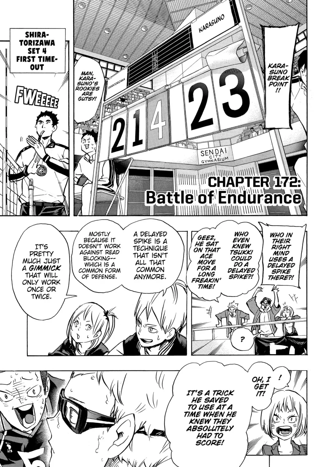Read Haikyu!! chapter 172 image 0 on Lezhin