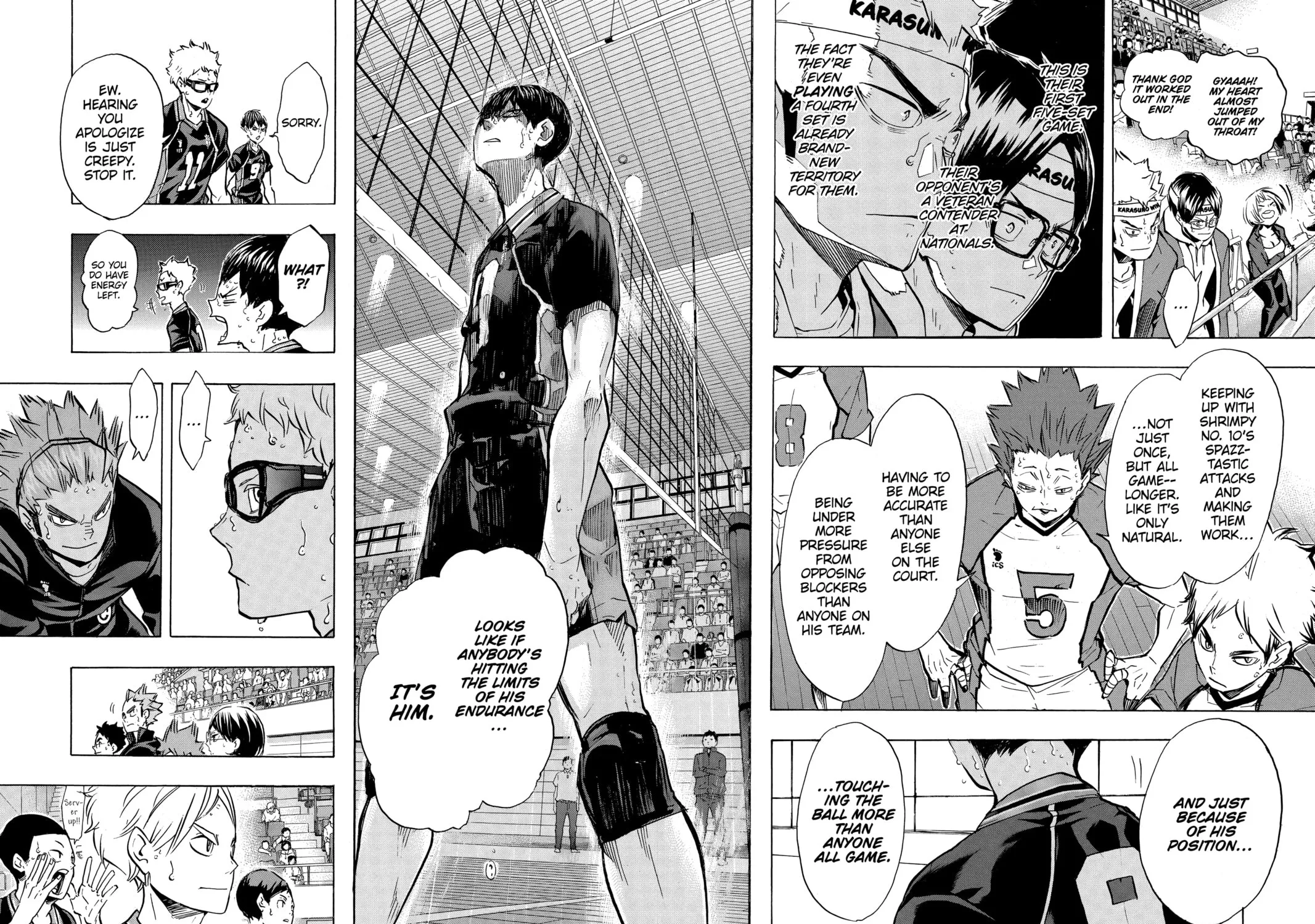 Read Haikyu!! chapter 172 image 18 on Lezhin