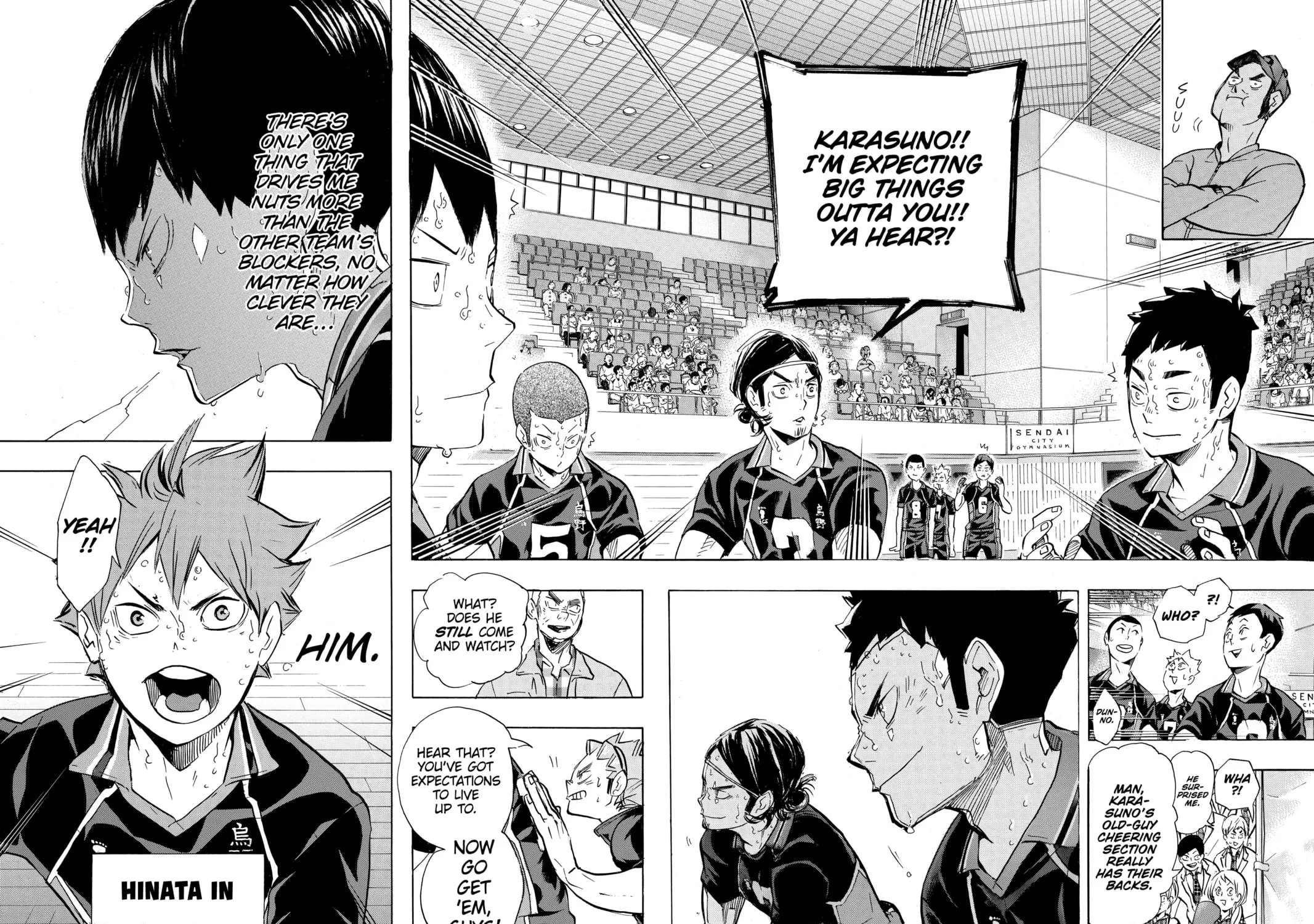 Read Haikyu!! chapter 173 image 32 on Lezhin