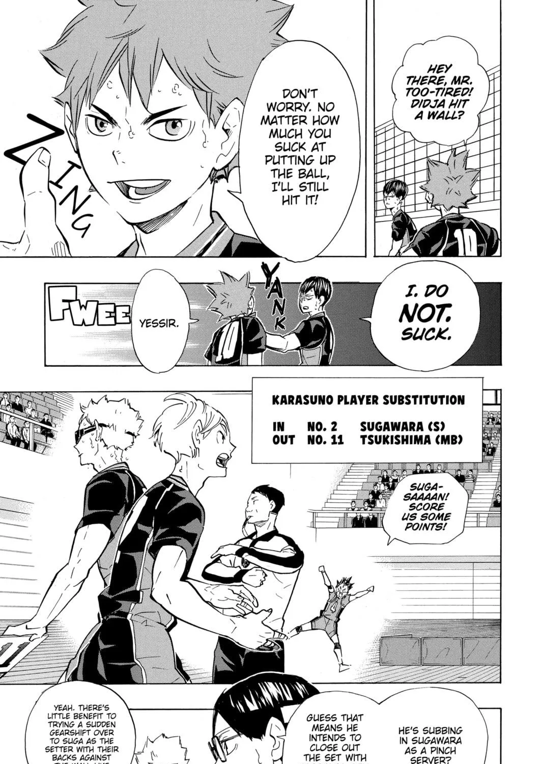 Read Haikyu!! chapter 174 image 4 on Lezhin