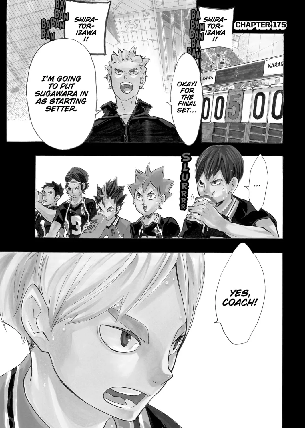 Read Haikyu!! chapter 175 image 0 on Lezhin
