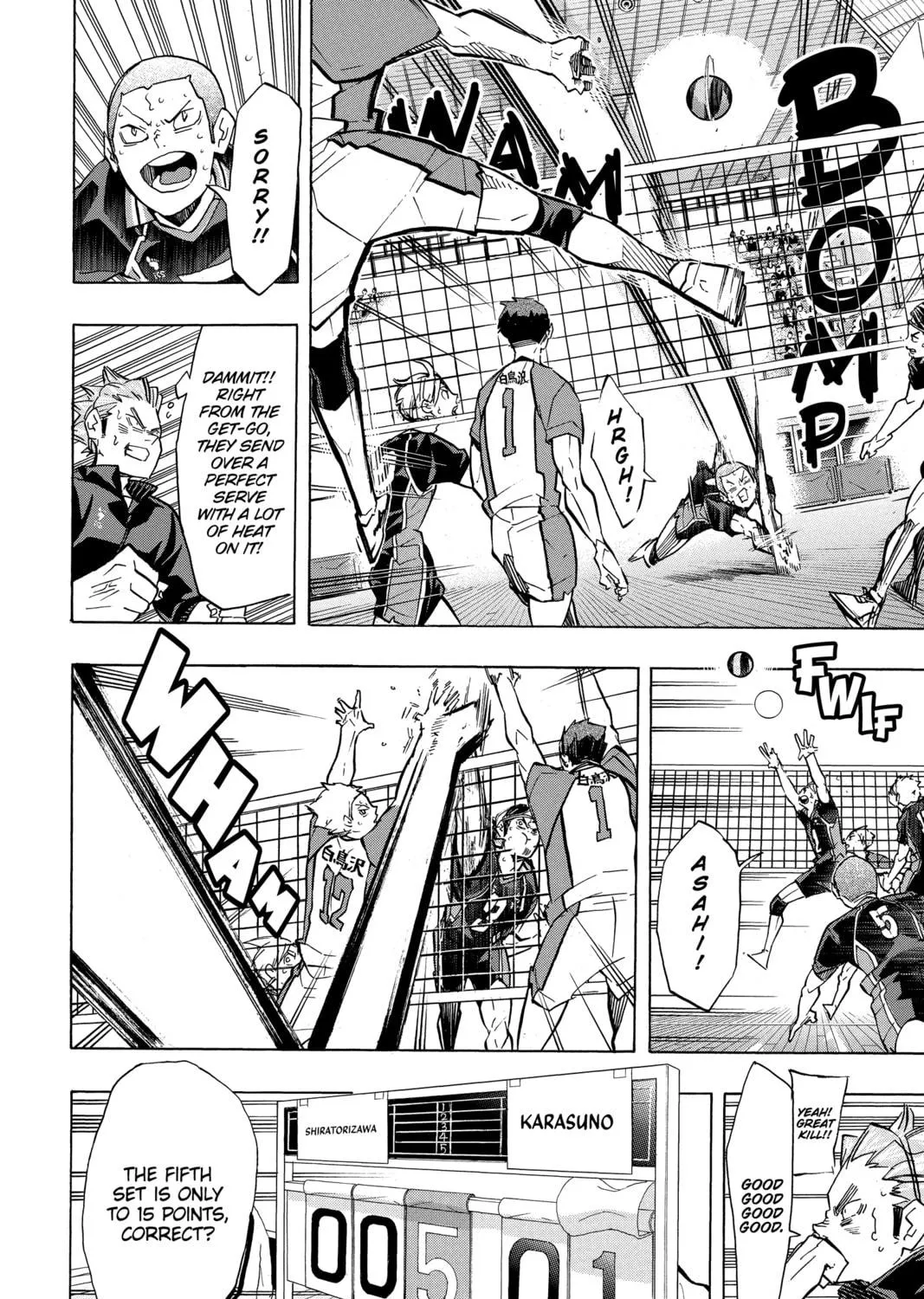 Read Haikyu!! chapter 175 image 16 on Lezhin