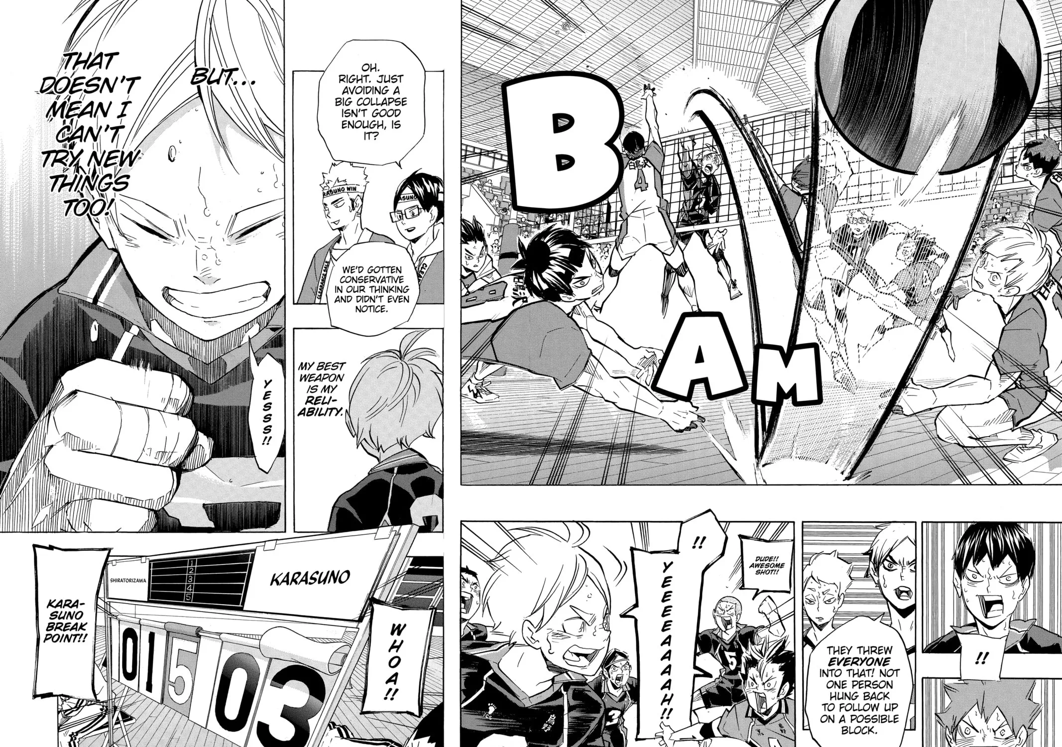 Read Haikyu!! chapter 175 image 32 on Lezhin