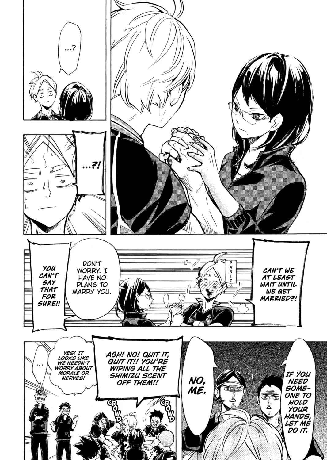 Read Haikyu!! chapter 175 image 8 on Lezhin