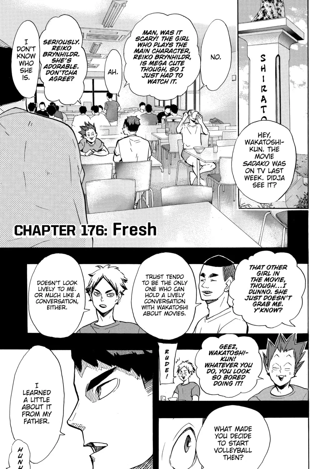 Read Haikyu!! chapter 176 image 0 on Lezhin