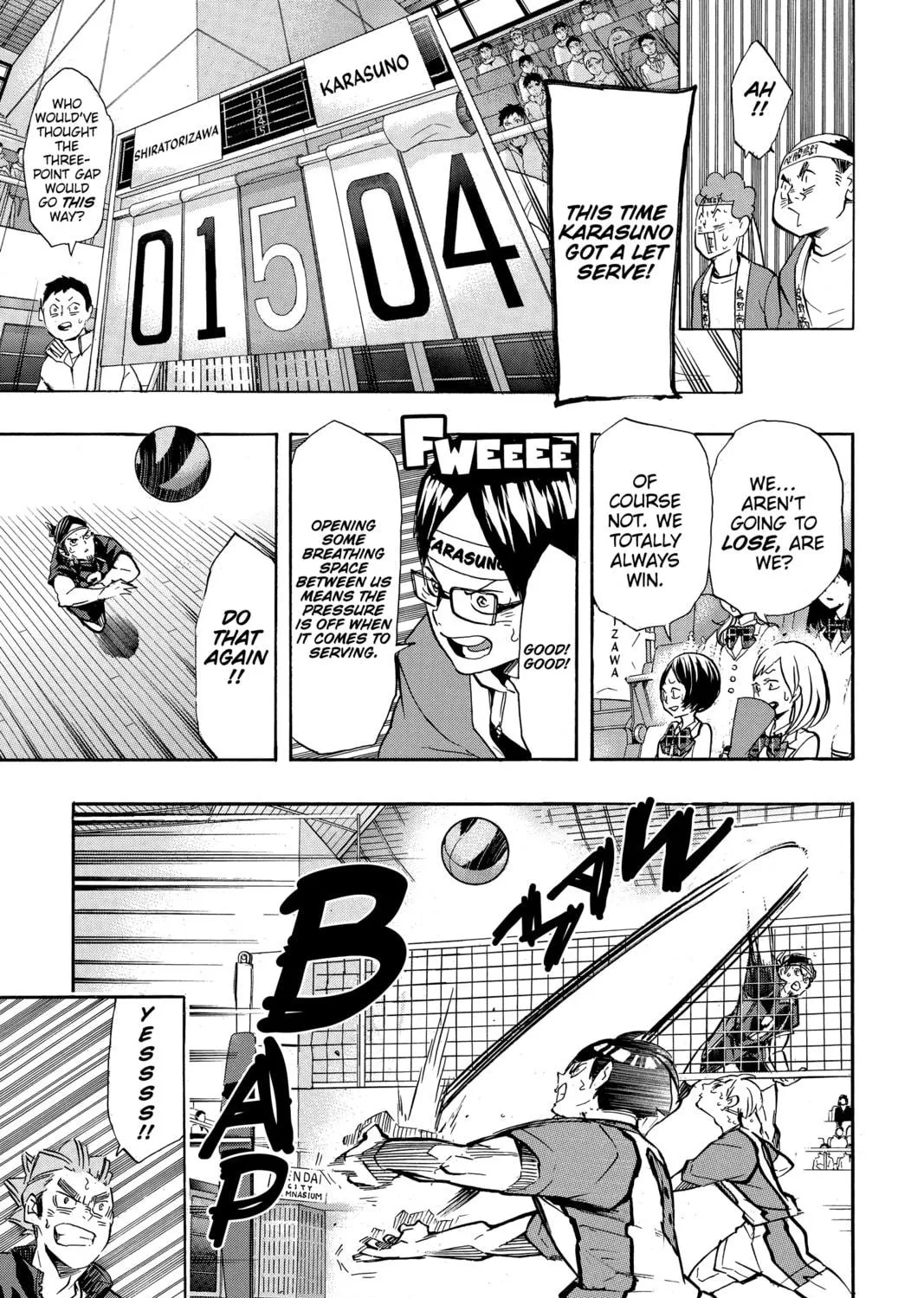 Read Haikyu!! chapter 176 image 16 on Lezhin