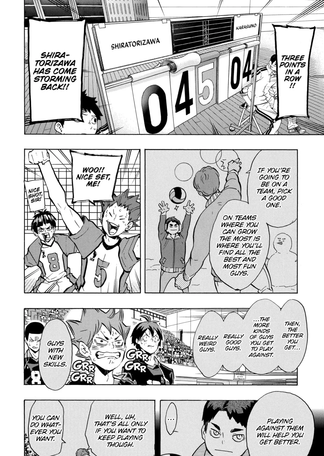 Read Haikyu!! chapter 176 image 32 on Lezhin