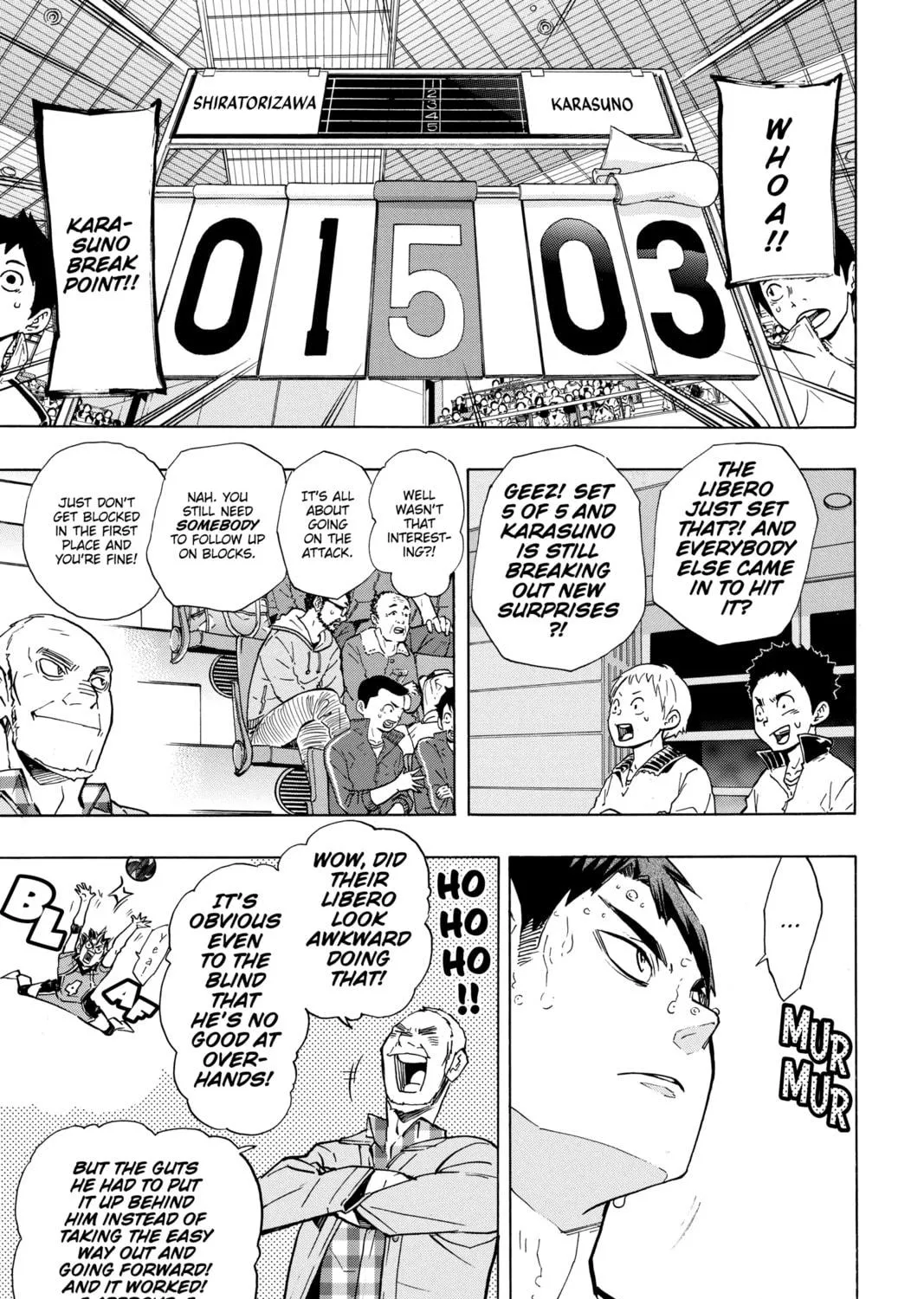 Read Haikyu!! chapter 176 image 8 on Lezhin