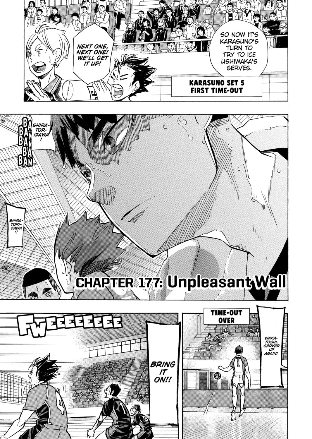 Read Haikyu!! chapter 177 image 0 on Lezhin