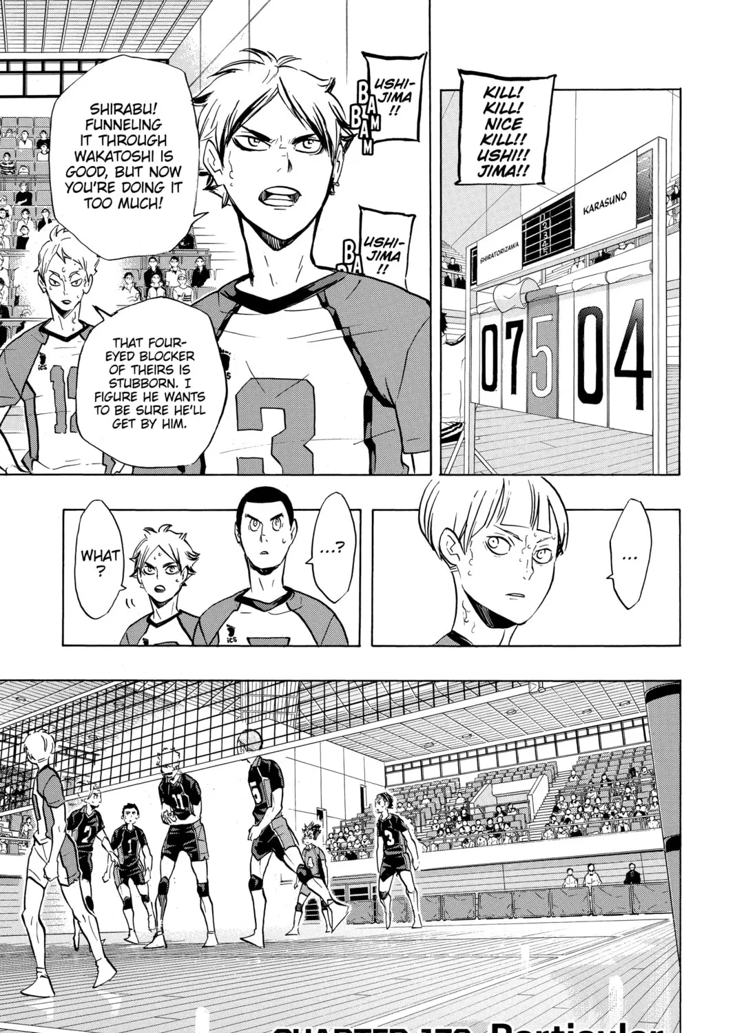 Read Haikyu!! chapter 178 image 0 on Lezhin