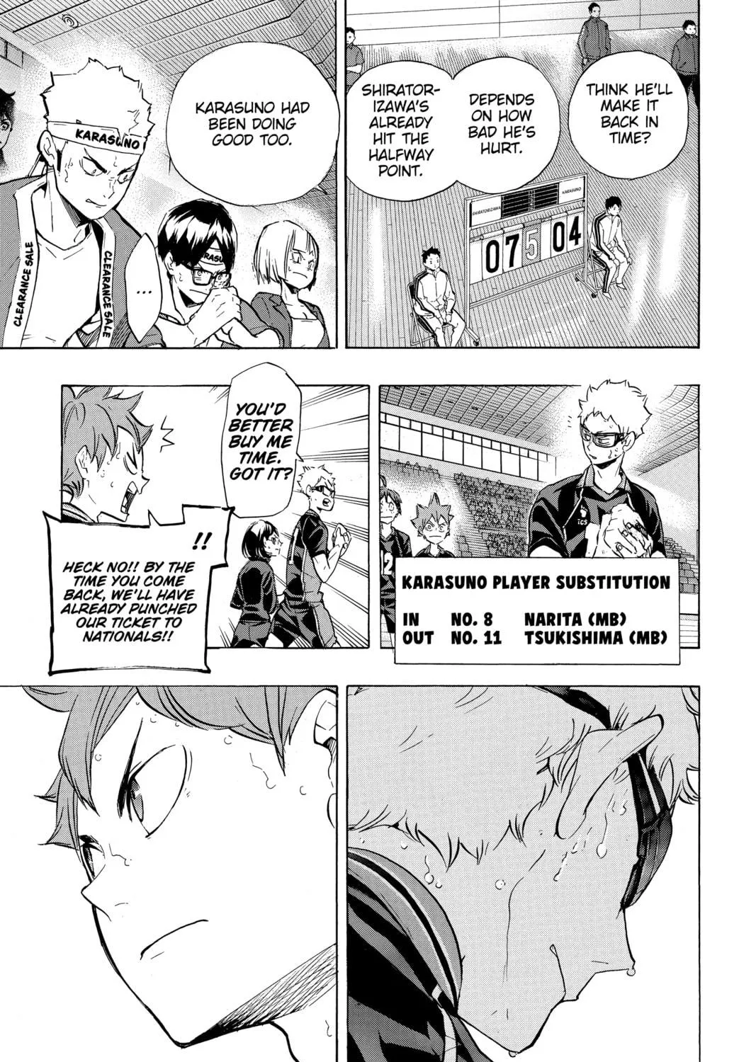 Read Haikyu!! chapter 178 image 4 on Lezhin