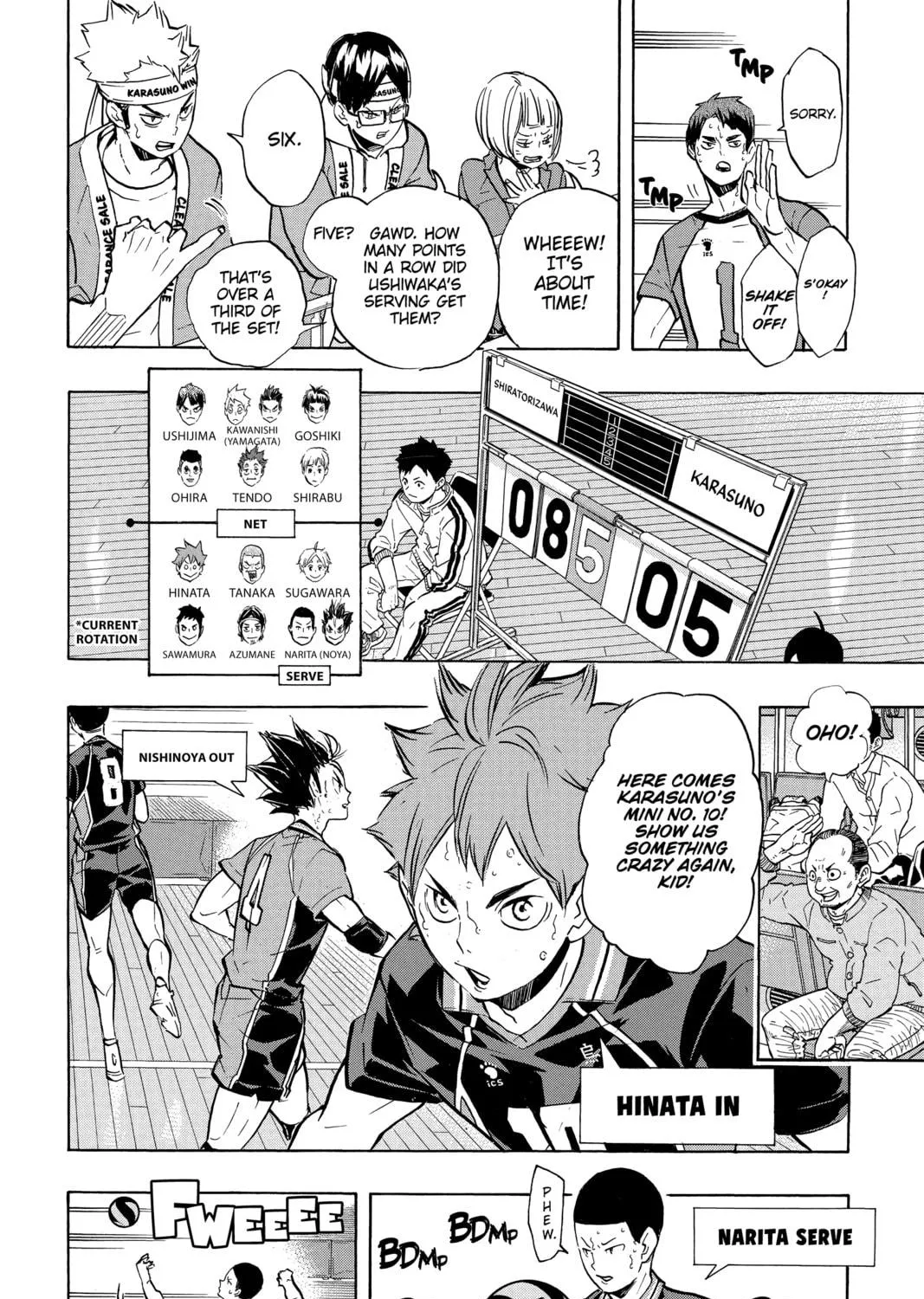 Read Haikyu!! chapter 179 image 10 on Lezhin
