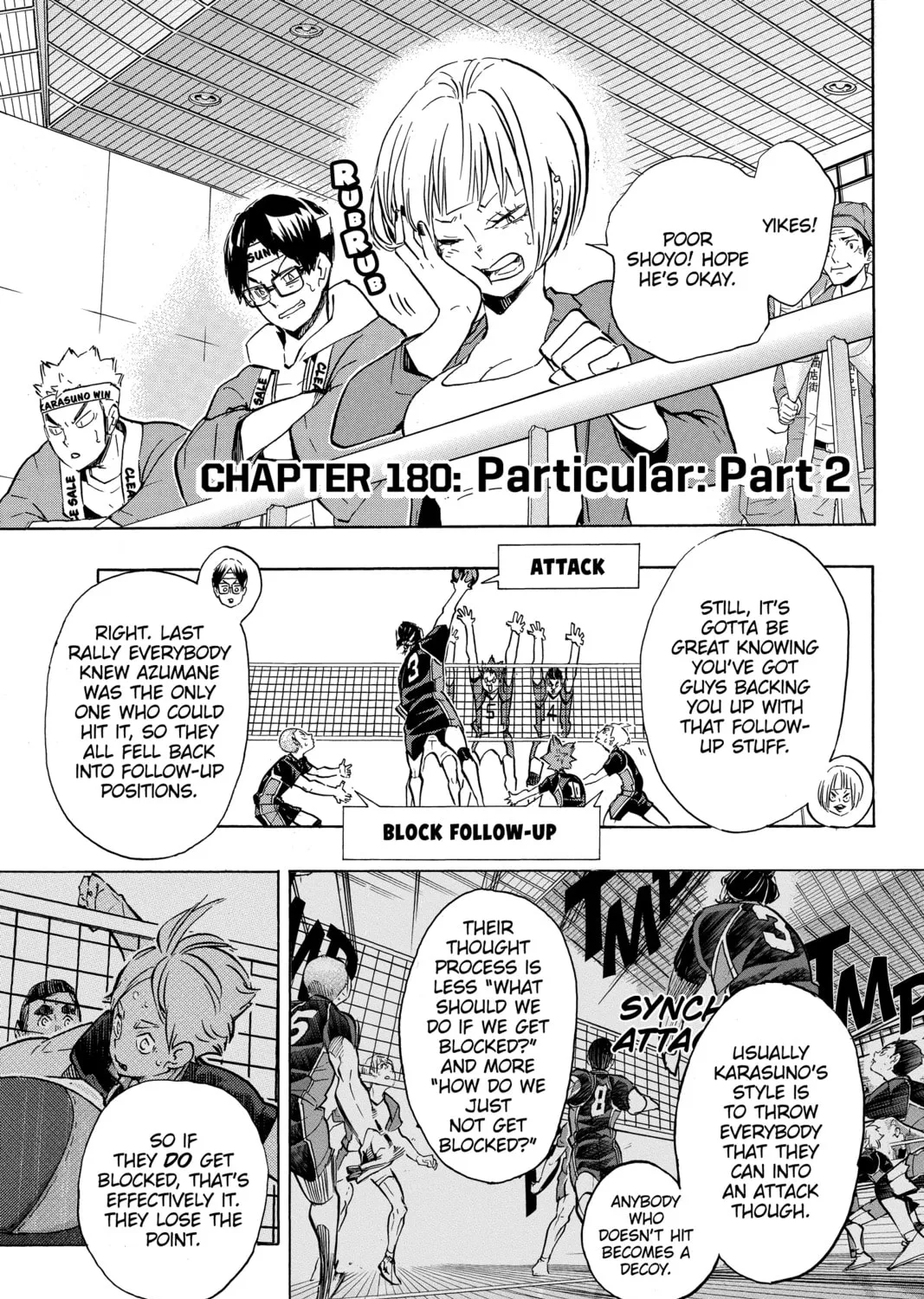 Read Haikyu!! chapter 180 image 0 on Lezhin