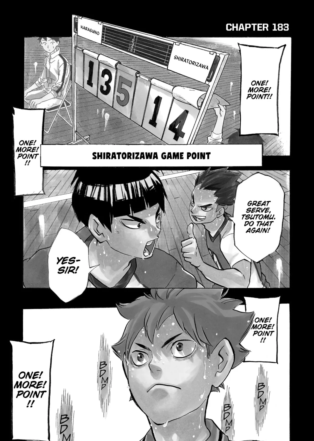 Read Haikyu!! chapter 183 image 0 on Lezhin