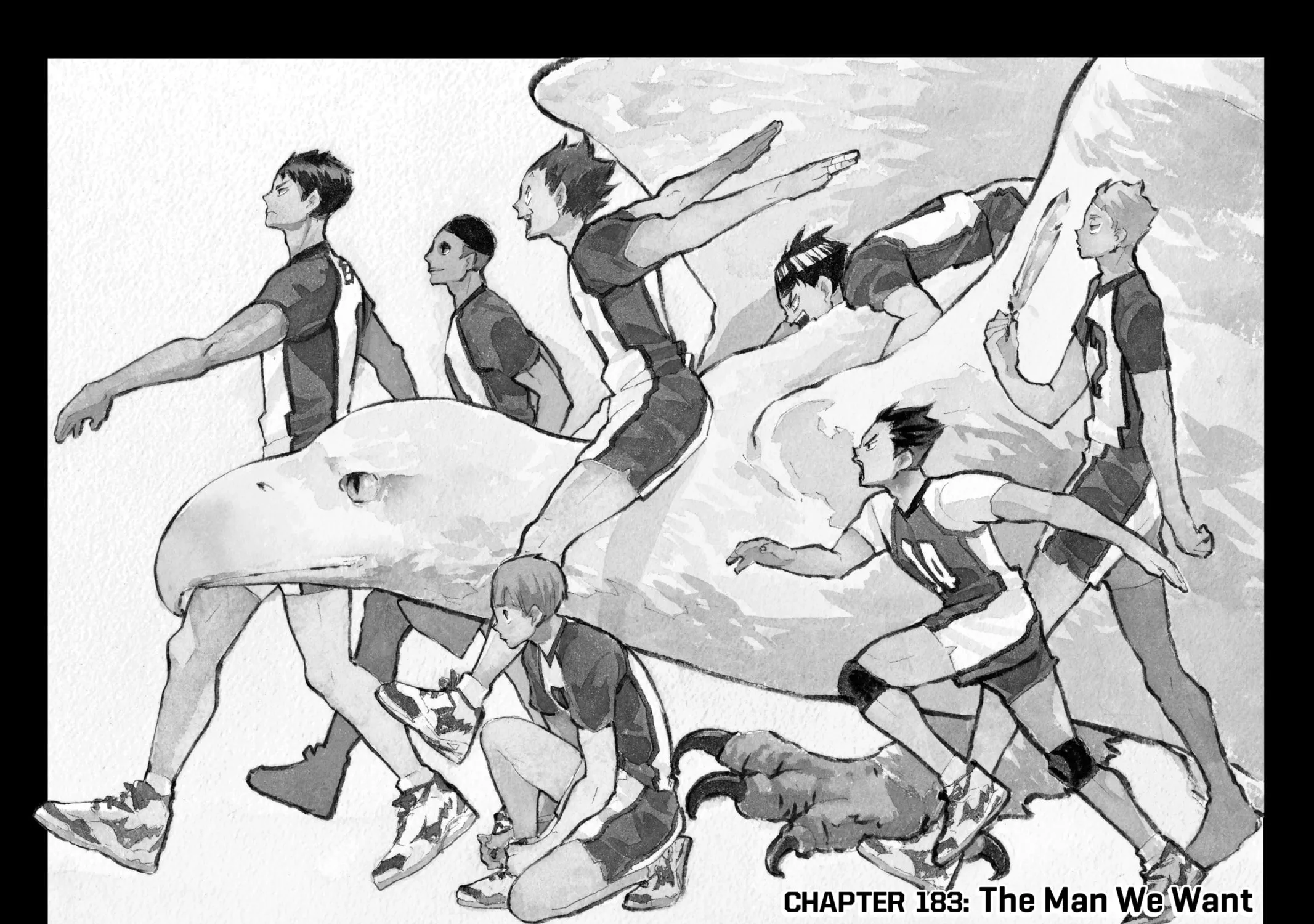 Read Haikyu!! chapter 183 image 2 on Lezhin