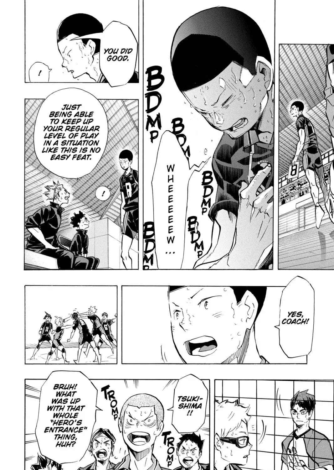Read Haikyu!! chapter 184 image 18 on Lezhin