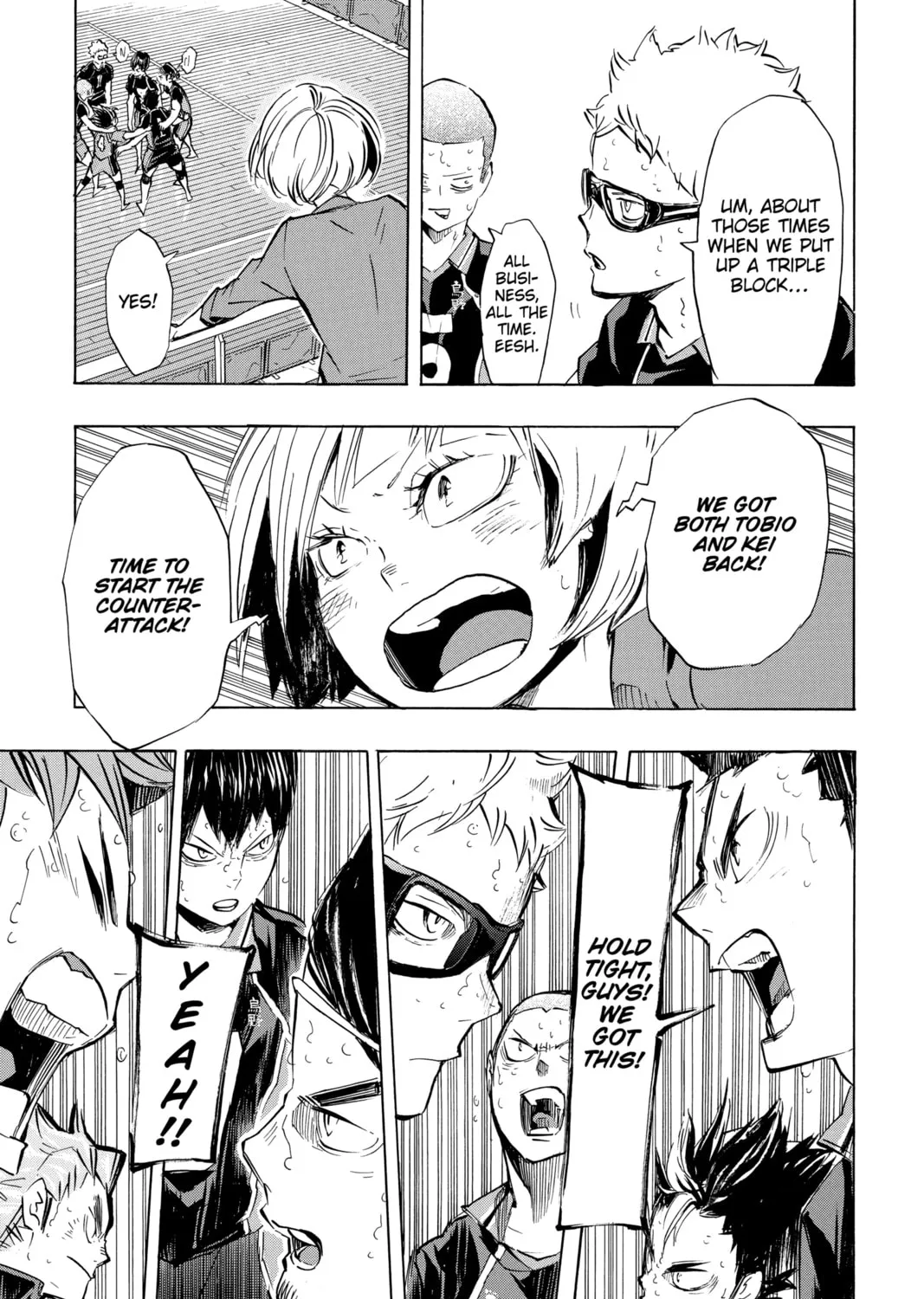 Read Haikyu!! chapter 184 image 20 on Lezhin