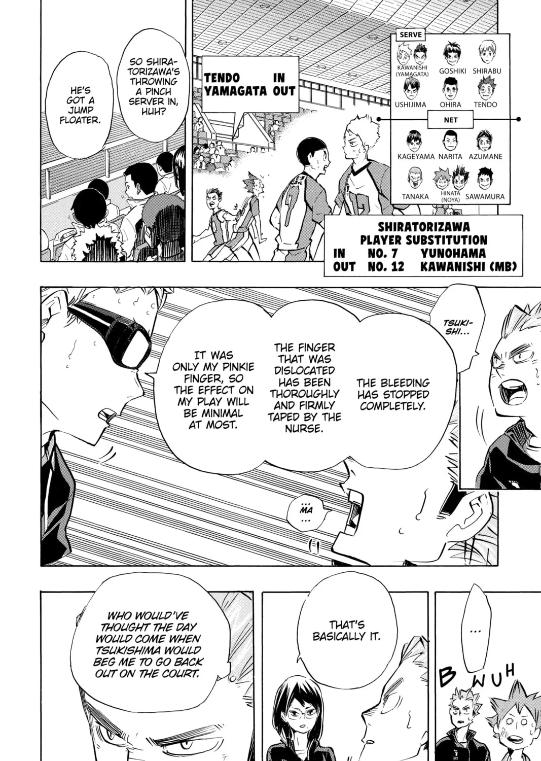 Read Haikyu!! chapter 184 image 6 on Lezhin