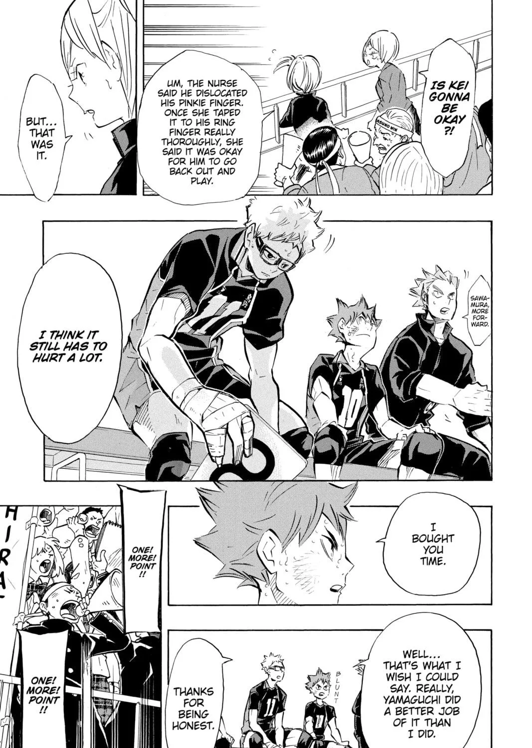 Read Haikyu!! chapter 184 image 8 on Lezhin