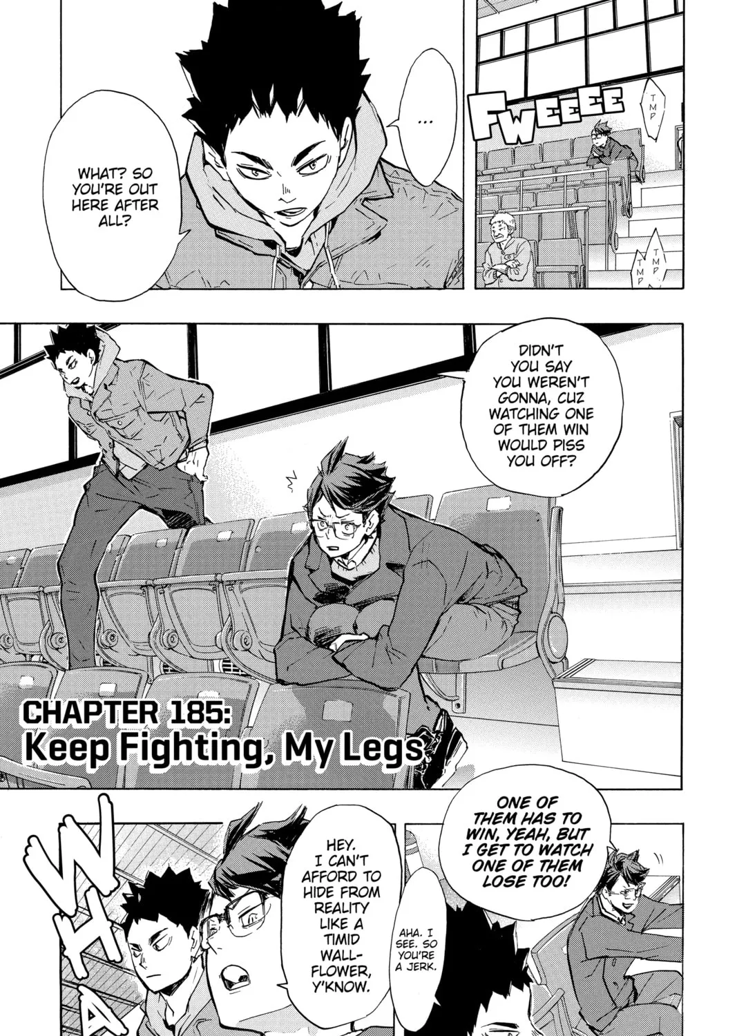 Read Haikyu!! chapter 185 image 0 on Lezhin