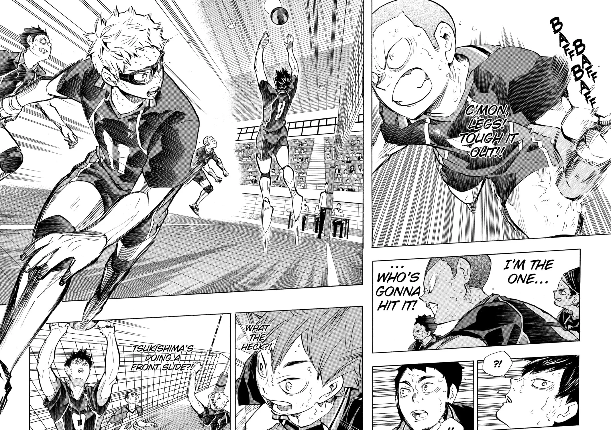 Read Haikyu!! chapter 185 image 14 on Lezhin