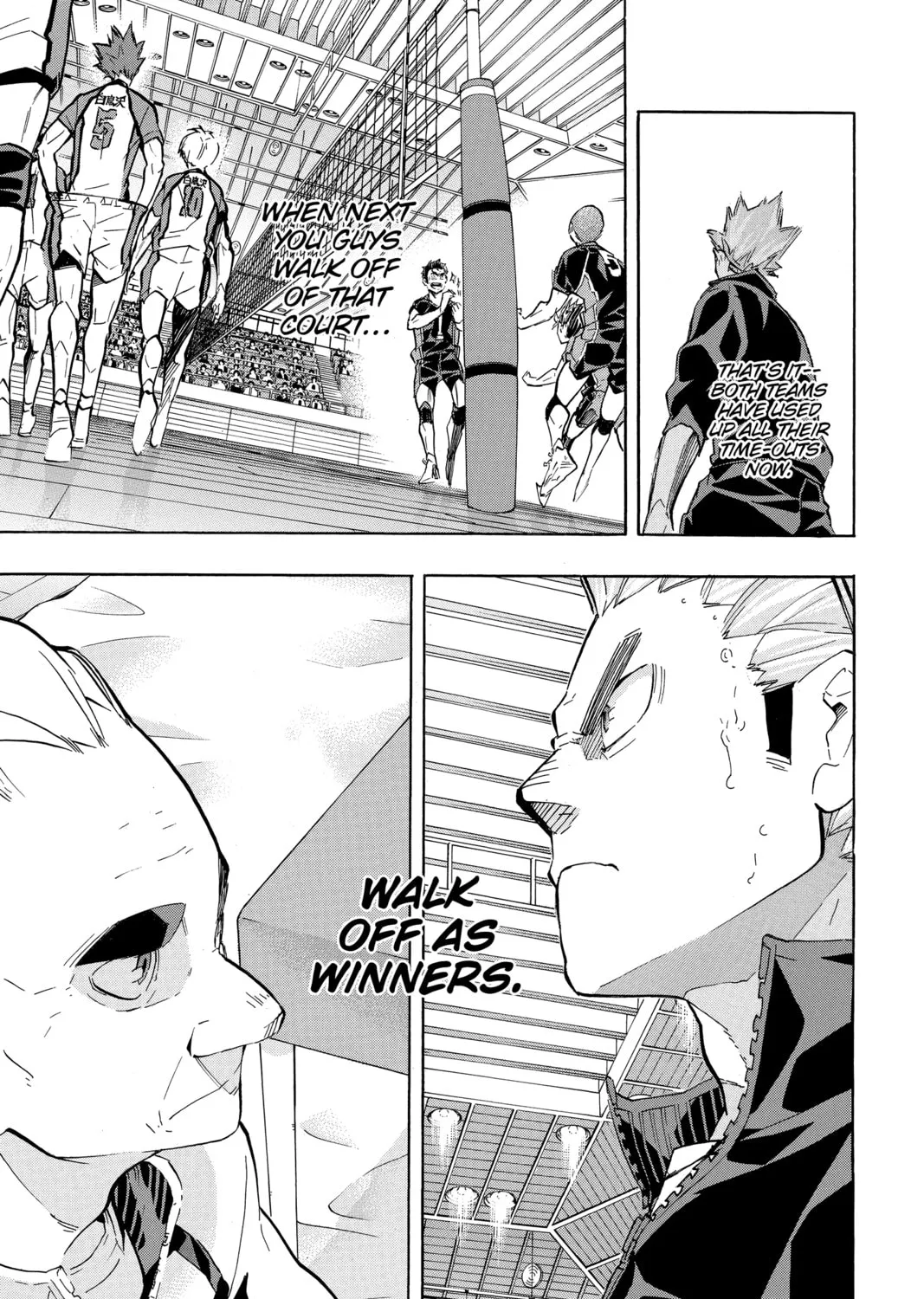 Read Haikyu!! chapter 185 image 32 on Lezhin