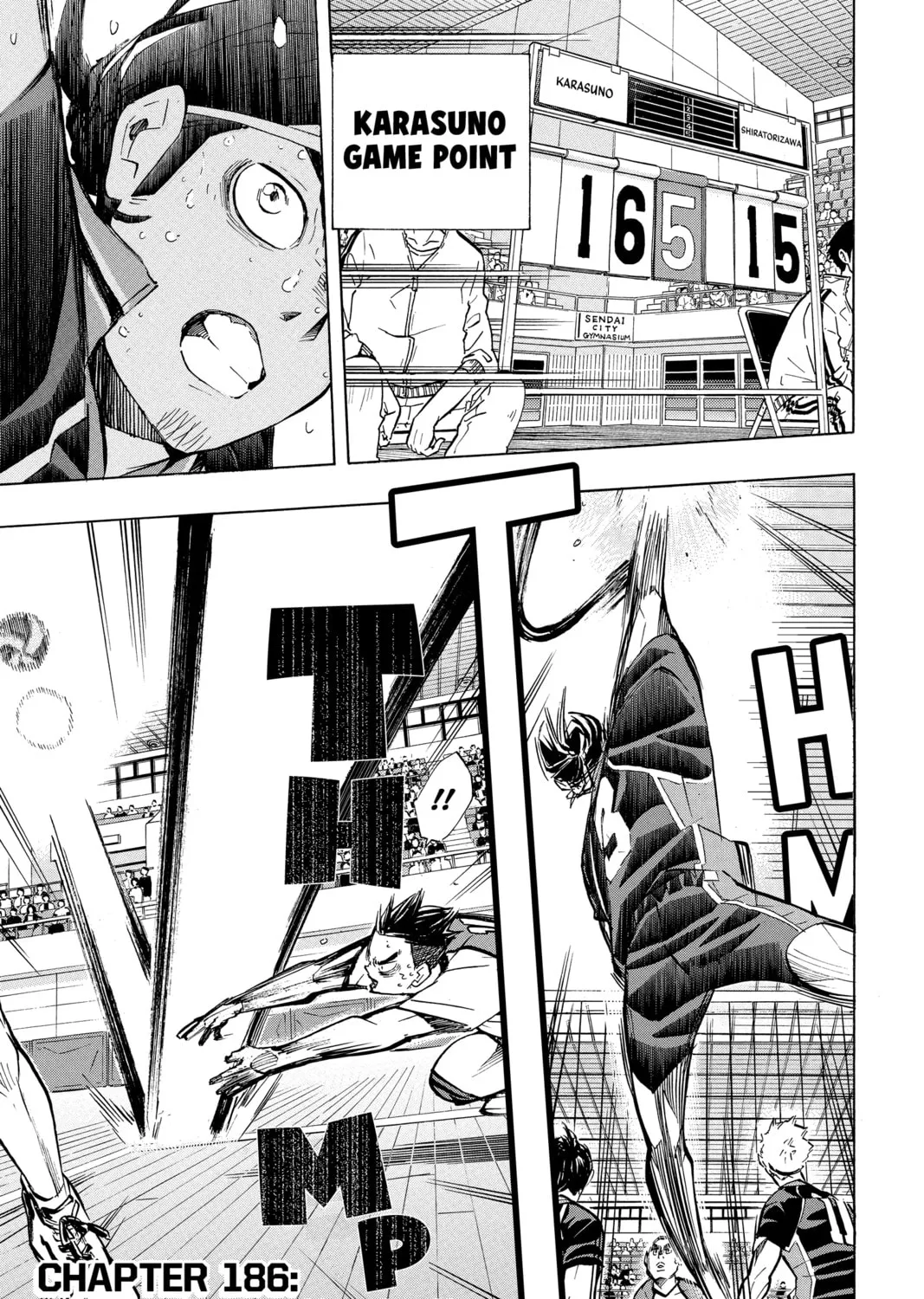 Read Haikyu!! chapter 186 image 0 on Lezhin