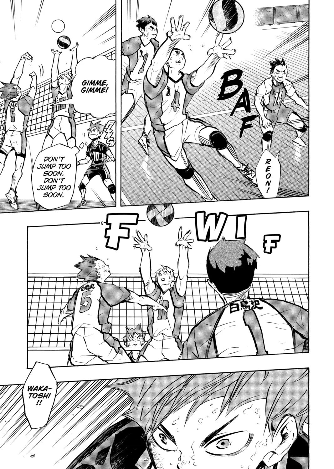 Read Haikyu!! chapter 186 image 12 on Lezhin