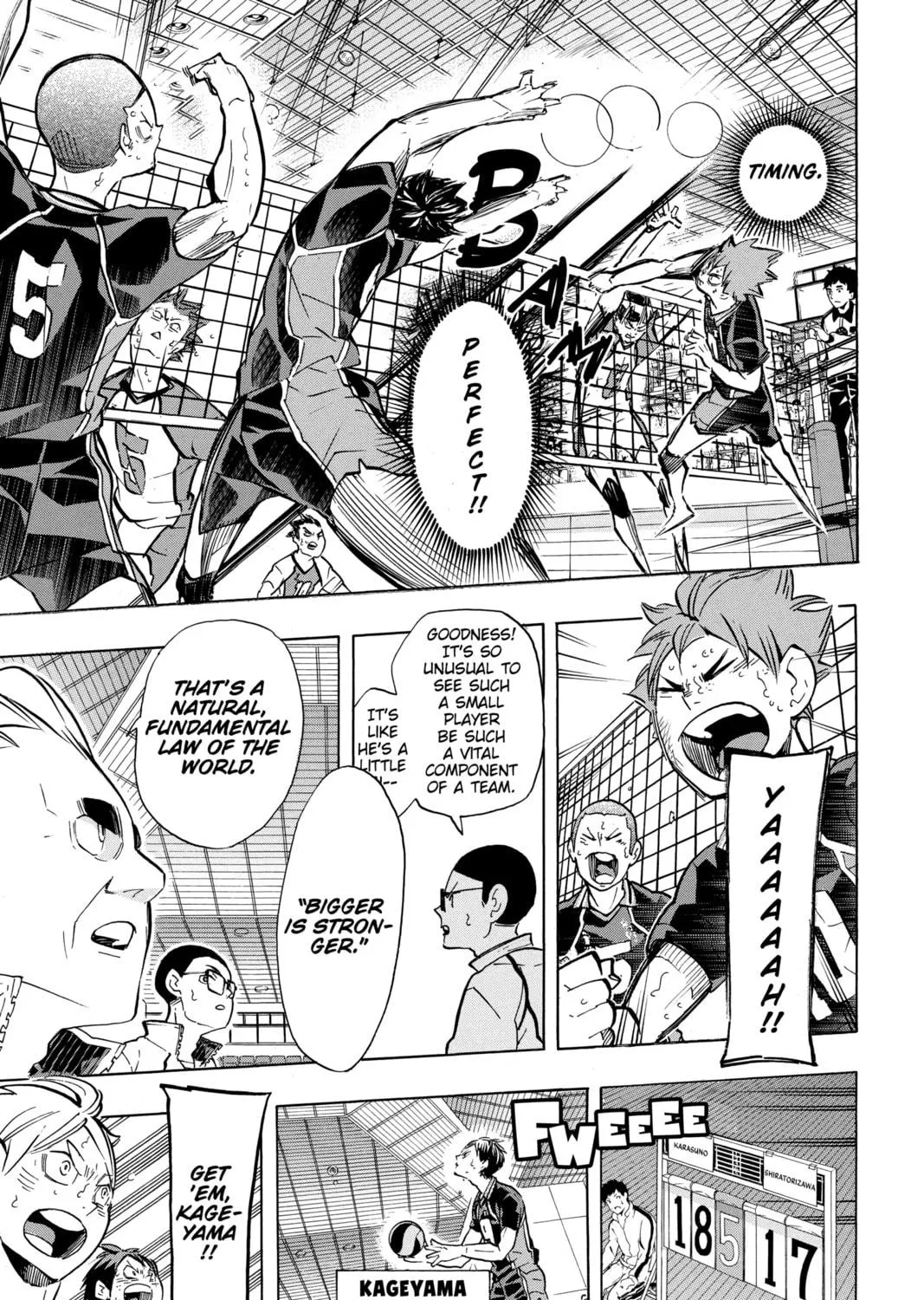 Read Haikyu!! chapter 186 image 22 on Lezhin