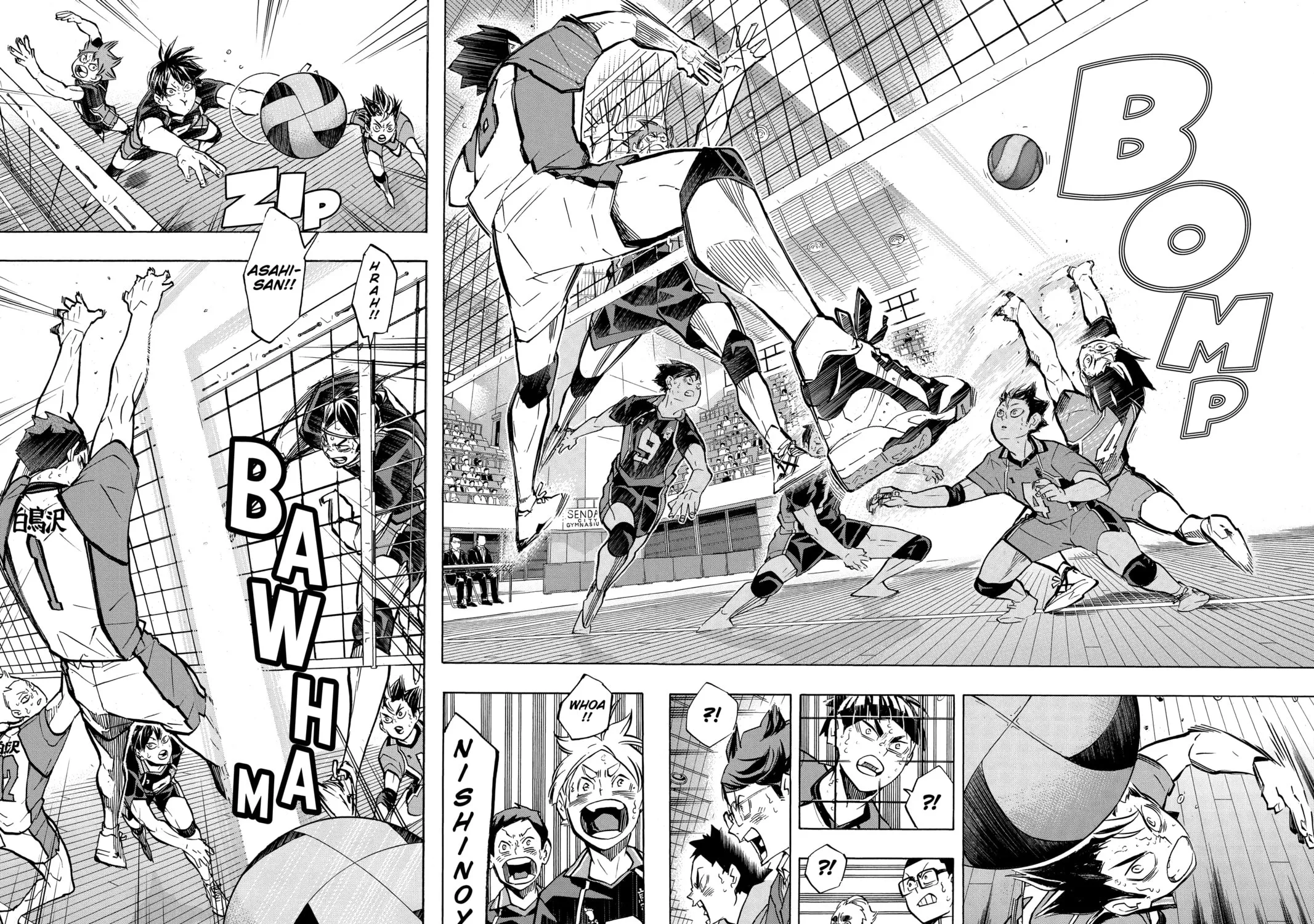 Read Haikyu!! chapter 187 image 14 on Lezhin