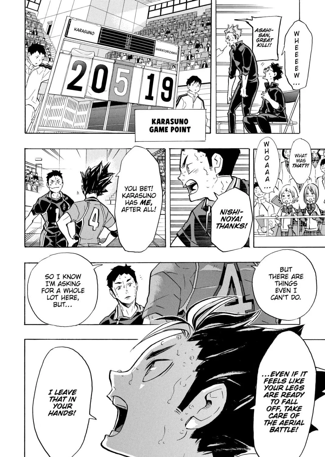 Read Haikyu!! chapter 187 image 16 on Lezhin