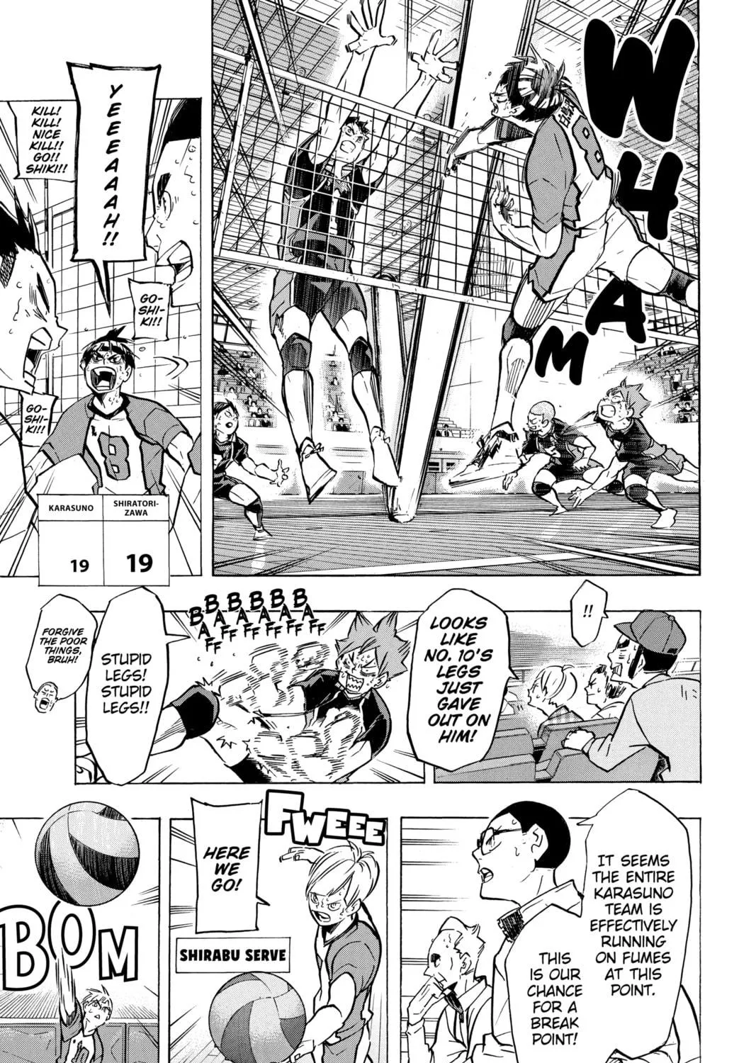 Read Haikyu!! chapter 187 image 8 on Lezhin