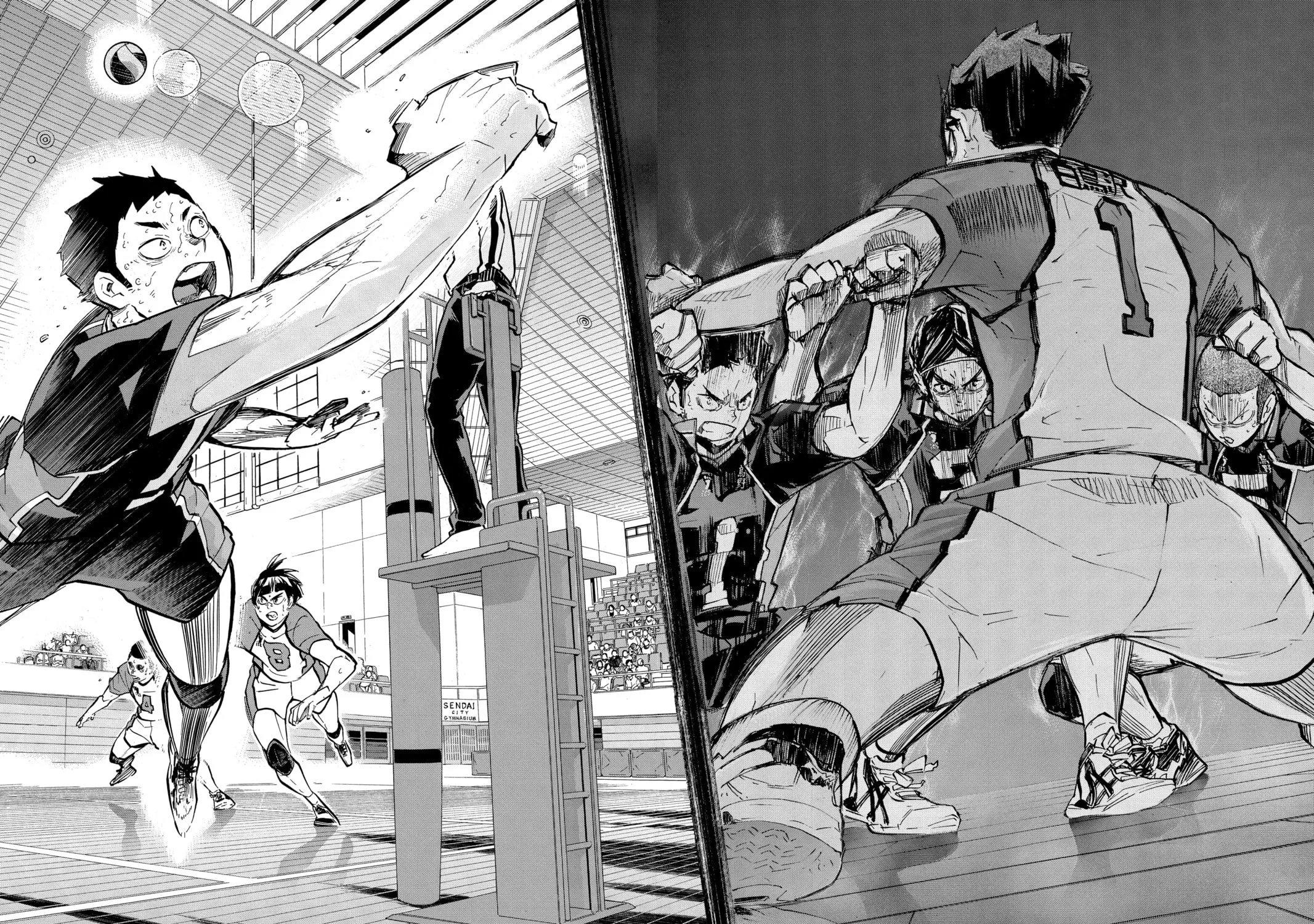 Read Haikyu!! chapter 188 image 16 on Lezhin